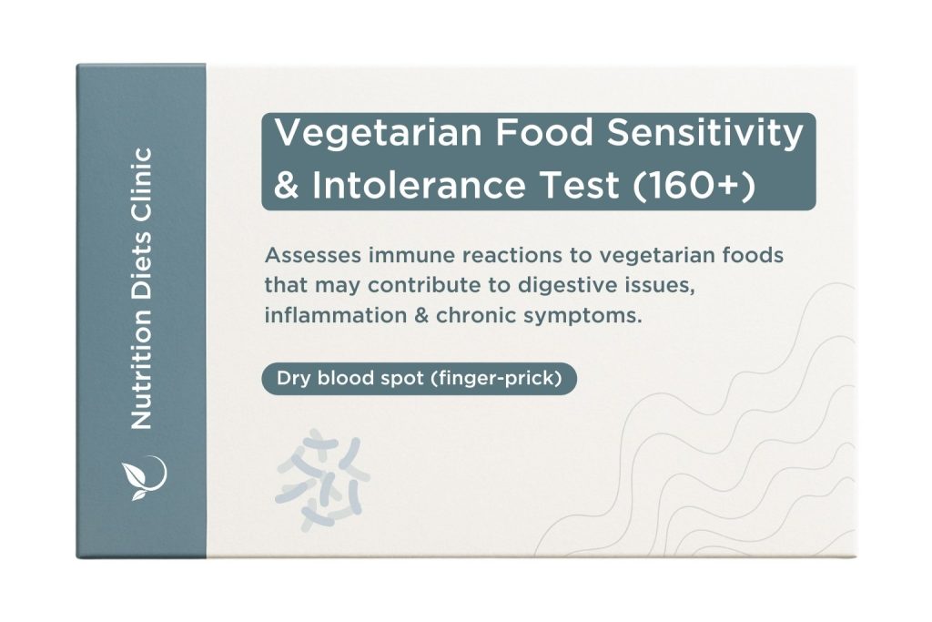 Vegetarian Food Sensitivity and Intolerance Test (160+) home test kit
